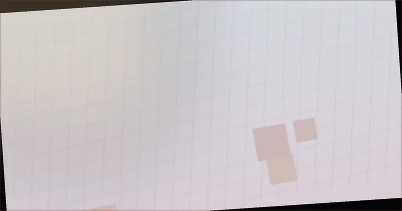 Illustration of colourful tiles being matched and clearing from a grid