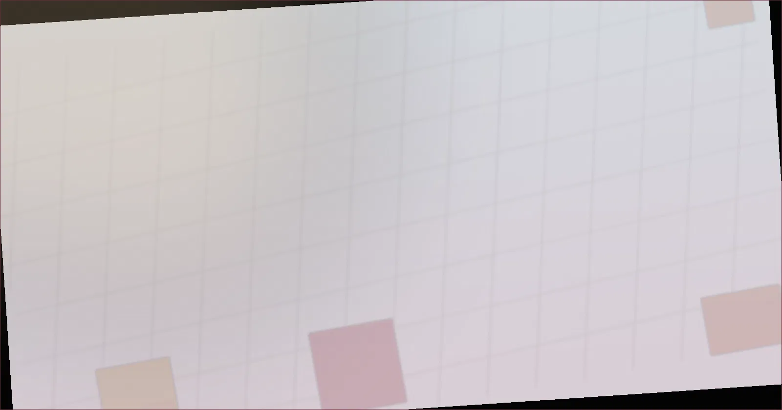A fashion runway event in an online game beside a rail of linen and silk dresses