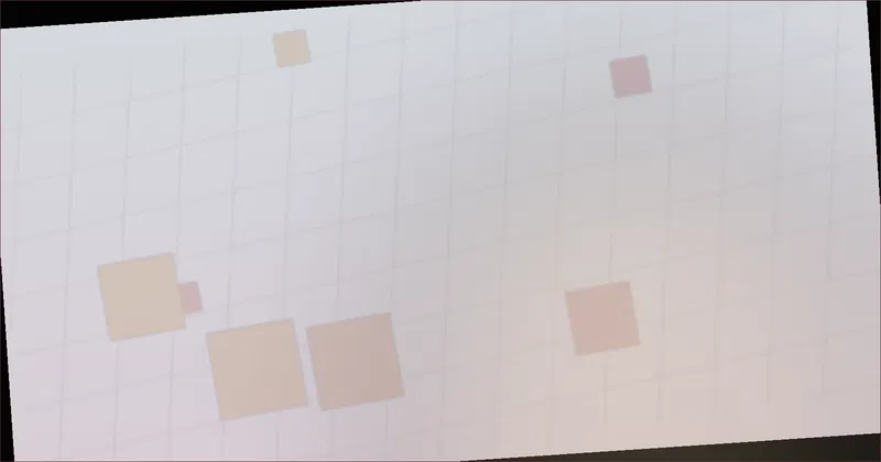 A two toned online number game screen beside a linen dress in the same restrained palette